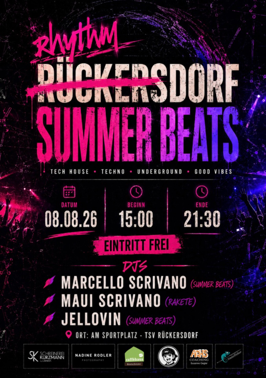 Rhythmdorf Summerbeats 2026 Flyer